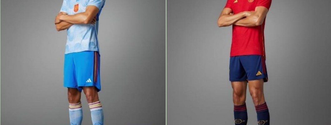 Espanha lança novas camisas em casa e fora da Copa do Mundo